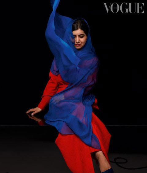 보그 영국판 7월호 표지 장식한 말랄라[브리티시 보그 인스타그램 캡처]